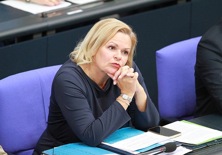 Nancy Faeser (Archiv), über dts Nachrichtenagentur