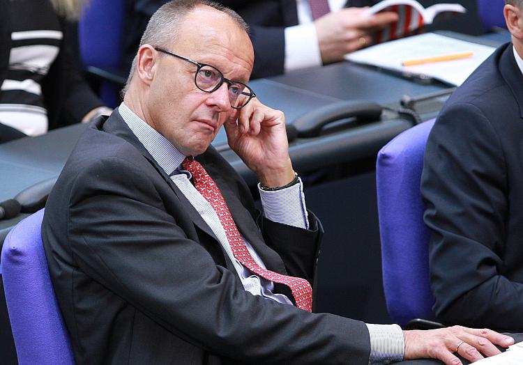Friedrich Merz Ende September 2023 im Bundestag, über dts Nachrichtenagentur