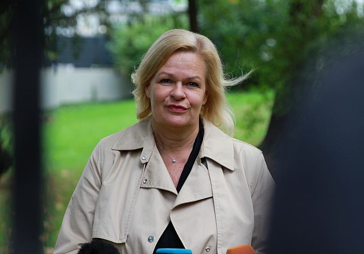 Nancy Faeser bei Landtagswahl in Hessen am 08.10.2023, über dts Nachrichtenagentur
