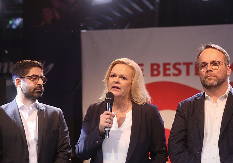 Nancy Faeser am 08.10.2023, über dts Nachrichtenagentur