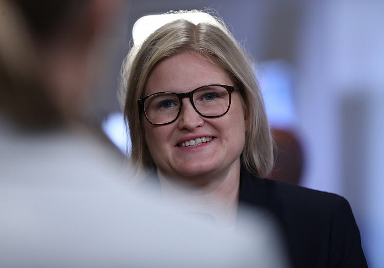 Die bayerische AfD-Spitzenkandidatin Katrin Ebner-Steiner am 08.10.2023, über dts Nachrichtenagentur