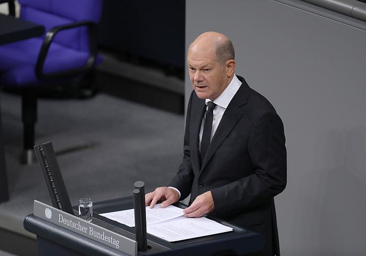 Olaf Scholz bei einer Regierungserklärung im Bundestag am 12.10.2023, über dts Nachrichtenagentur