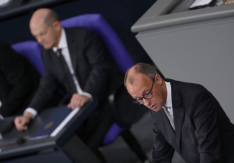 Olaf Scholz und Friedrich Merz (Archiv), über dts Nachrichtenagentur