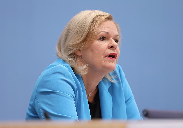 Nancy Faeser (Archiv), über dts Nachrichtenagentur
