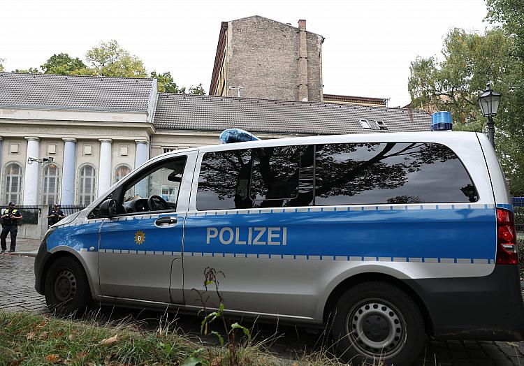 Polizei vor Synagoge am 13.10.2023, über dts Nachrichtenagentur