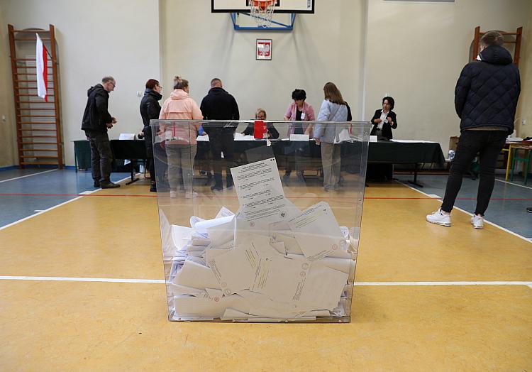 Wahllokal in Polen am 15.10.2023, über dts Nachrichtenagentur