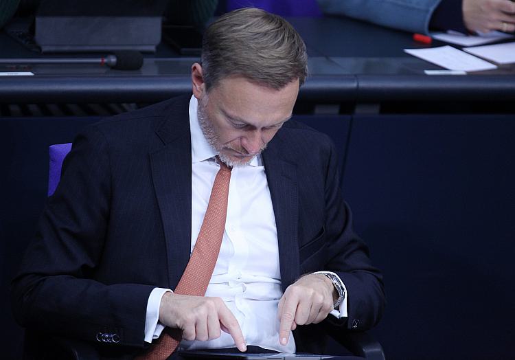 Christian Lindner am 17.11.2023, über dts Nachrichtenagentur