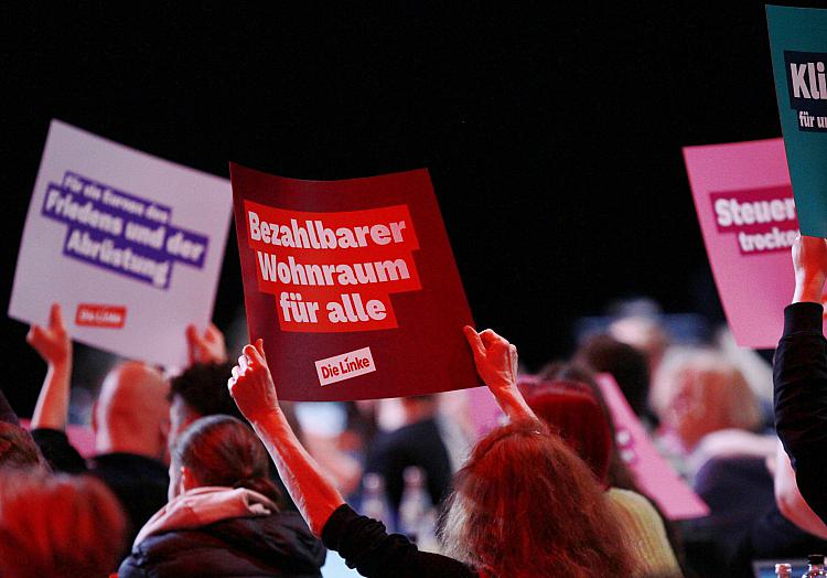 Linken-Parteitag im November 2023 in Augsburg, über dts Nachrichtenagentur