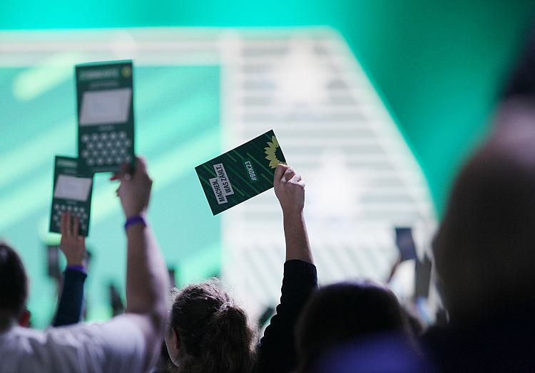 Grünen-Parteitag am 23.11.2023, über dts Nachrichtenagentur