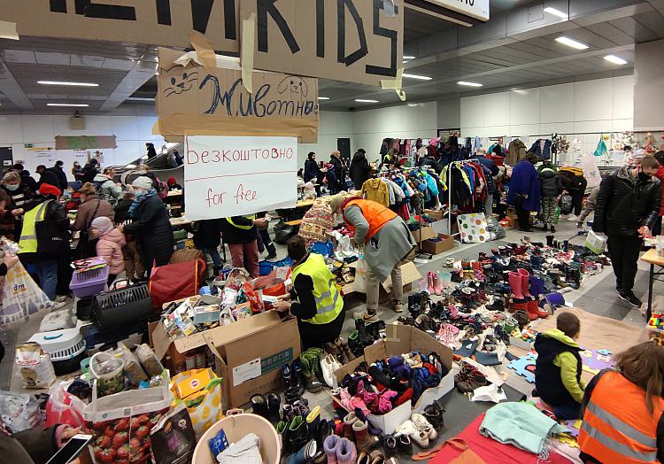 Hilfsgüter für Flüchtlinge aus der Ukraine in Deutschland (Archiv), über dts Nachrichtenagentur