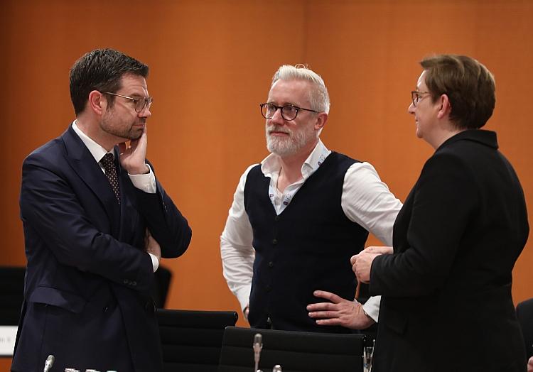 Marco Buschmann, Benjamin-Immanuel Hoff, Klara Geywitz (Archiv), via dts Nachrichtenagentur