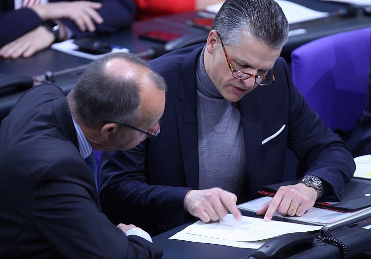 Friedrich Merz und Thorsten Frei (Archiv), über dts Nachrichtenagentur