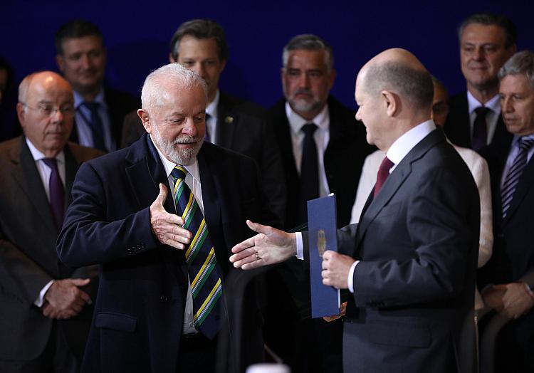 Lula und Scholz am 04.12.2023, über dts Nachrichtenagentur