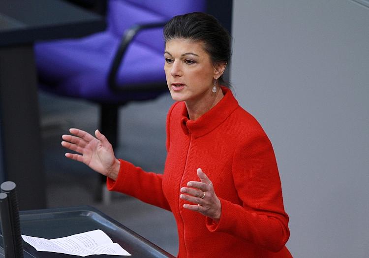Sahra Wagenknecht im Dezember 2023, via dts Nachrichtenagentur