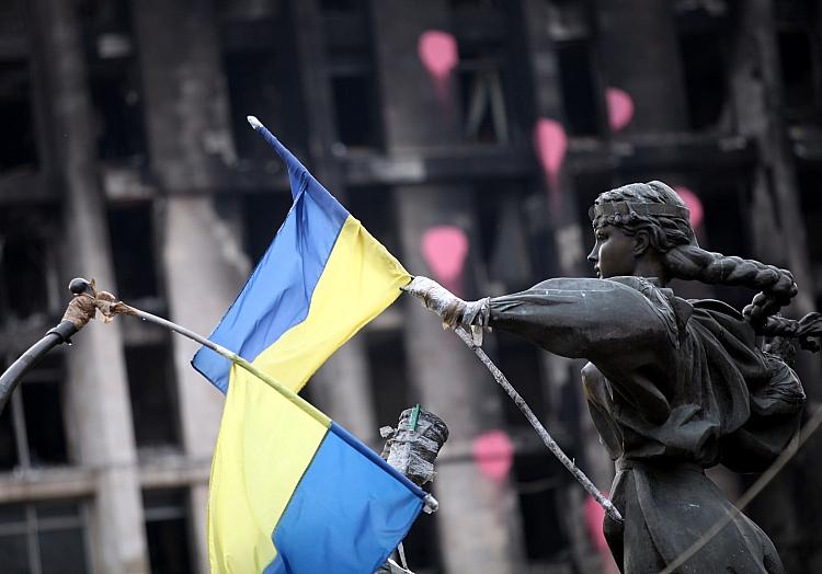 Ukrainische Flagge (Archiv), via dts Nachrichtenagentur