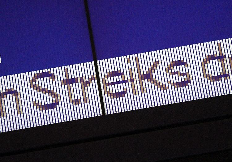 Streik-Hinweis bei der Bahn (Archiv), via dts Nachrichtenagentur