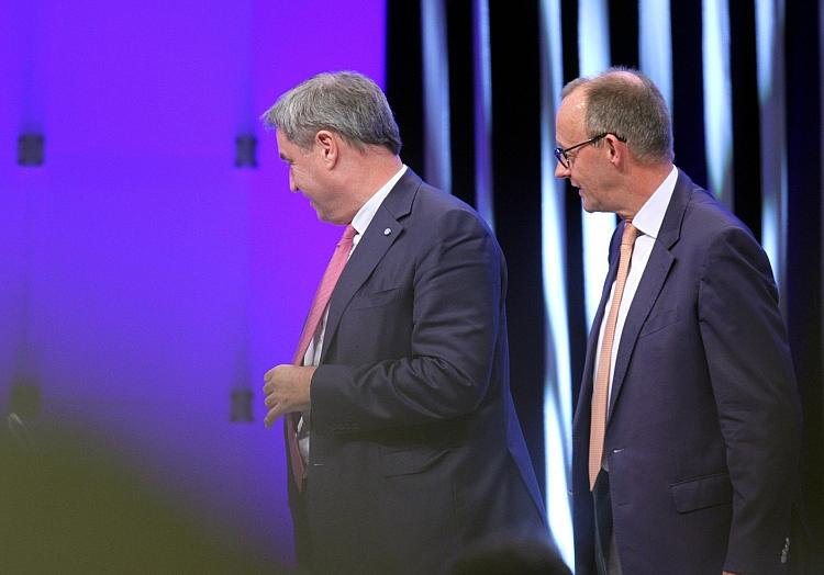 Markus Söder und Friedrich Merz (Archiv), via dts Nachrichtenagentur
