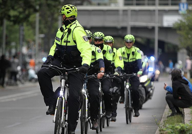 Polizei beim Berlin-Marathon (Archiv), via dts Nachrichtenagentur