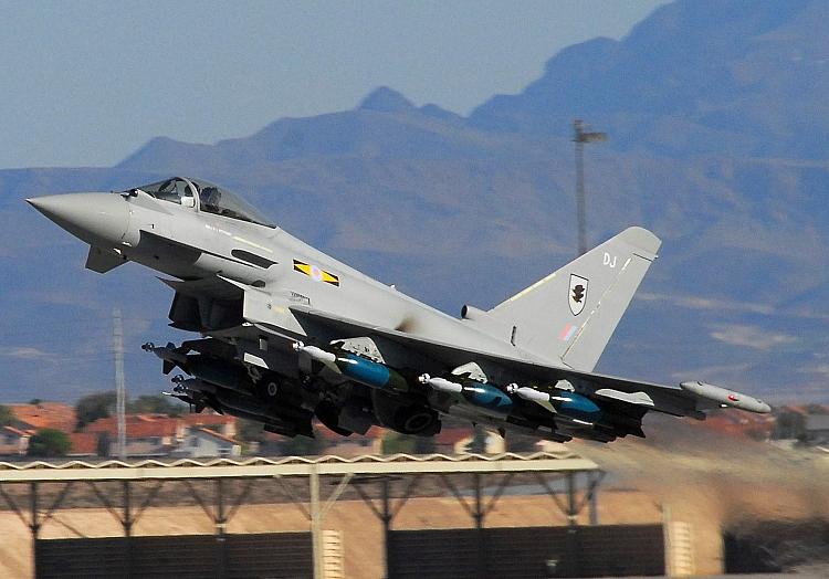 Britisches Kampfflugzeug Eurofighter Typhoon (Archiv), via dts Nachrichtenagentur