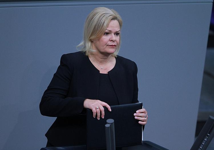 Nancy Faeser (Archiv), via dts Nachrichtenagentur