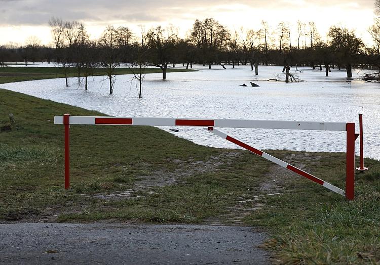 Hochwasserlage im Landkreis Mansfeld-Südharz am 03.01.2024, via dts Nachrichtenagentur