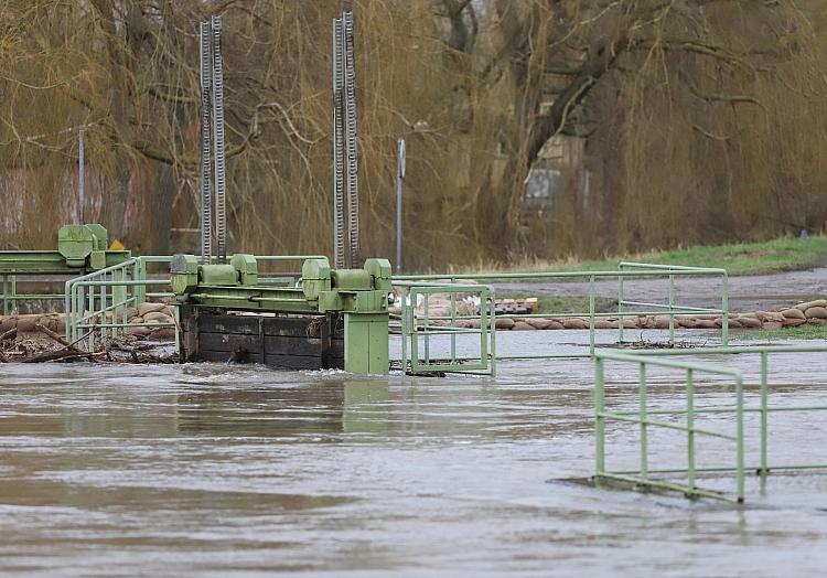 Hochwasser am 04.01.2024, via dts Nachrichtenagentur