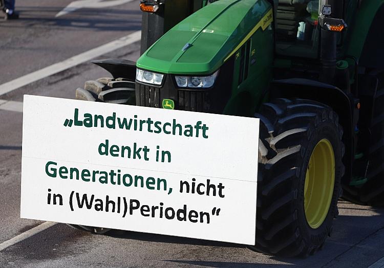 Bauernproteste am 08.01.2024, via dts Nachrichtenagentur