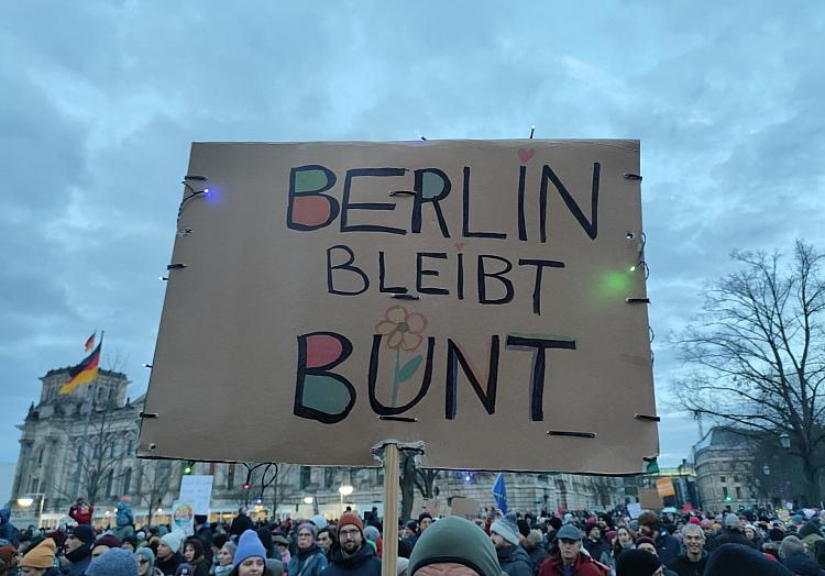 Demo gegen Rechtsextremismus (Archiv), via dts Nachrichtenagentur