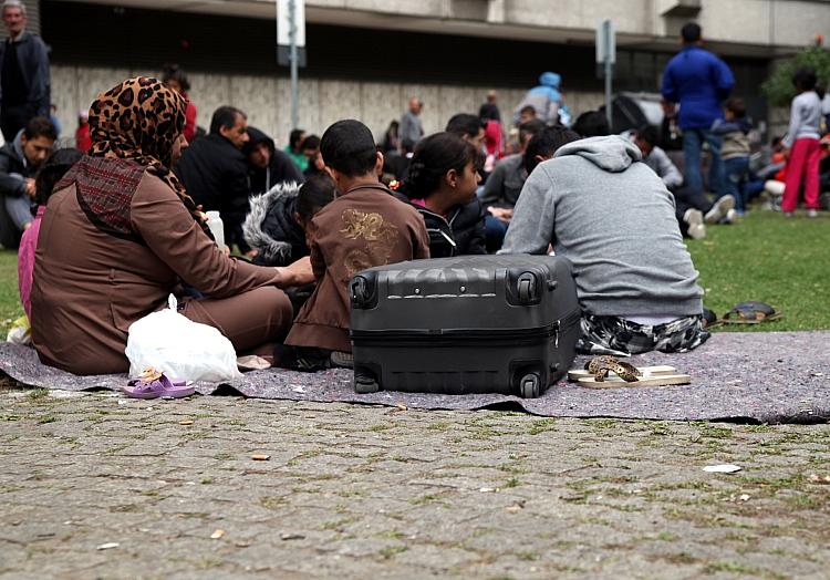 Flüchtlinge an einer Aufnahmestelle (Archiv), via dts Nachrichtenagentur