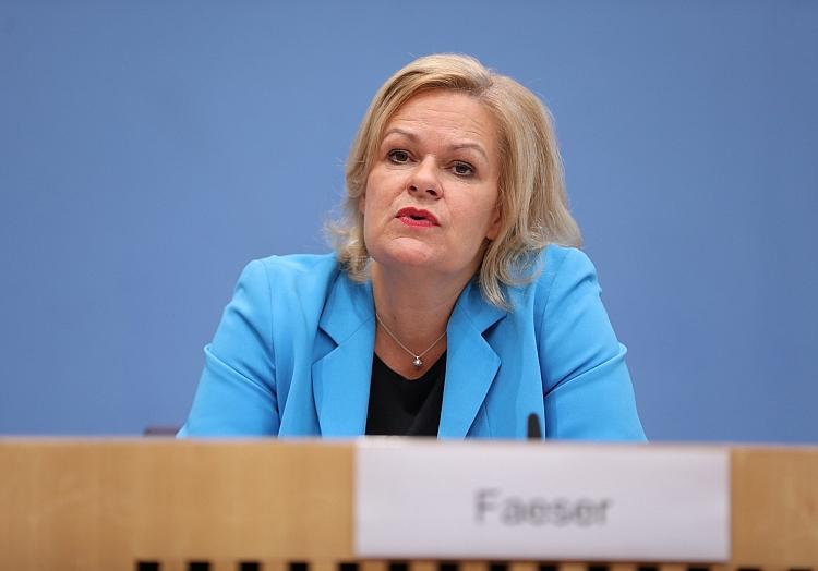 Nancy Faeser (Archiv), via dts Nachrichtenagentur