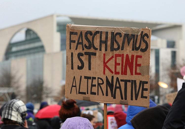 Demo gegen Rechtsextremismus (Archiv), via dts Nachrichtenagentur