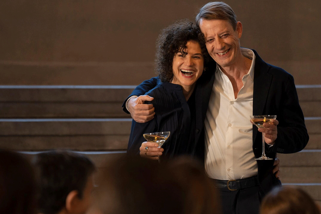 Bibiana Beglau und Luc Feit in „Geisterfahrt“.