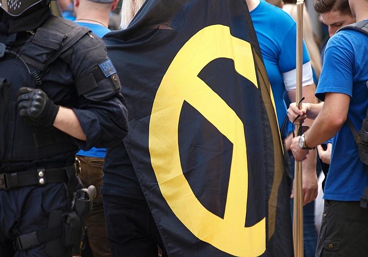 Demo der `Identitären Bewegung` (Archiv), via dts Nachrichtenagentur