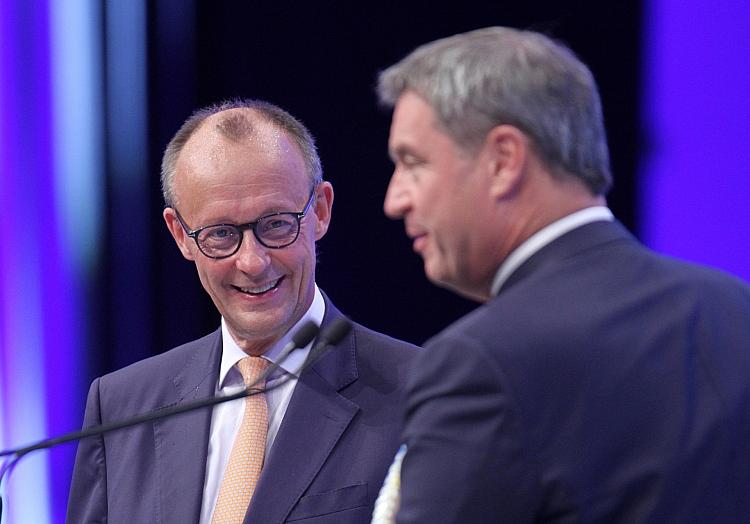 Friedrich Merz und Markus Söder (Archiv), via dts Nachrichtenagentur