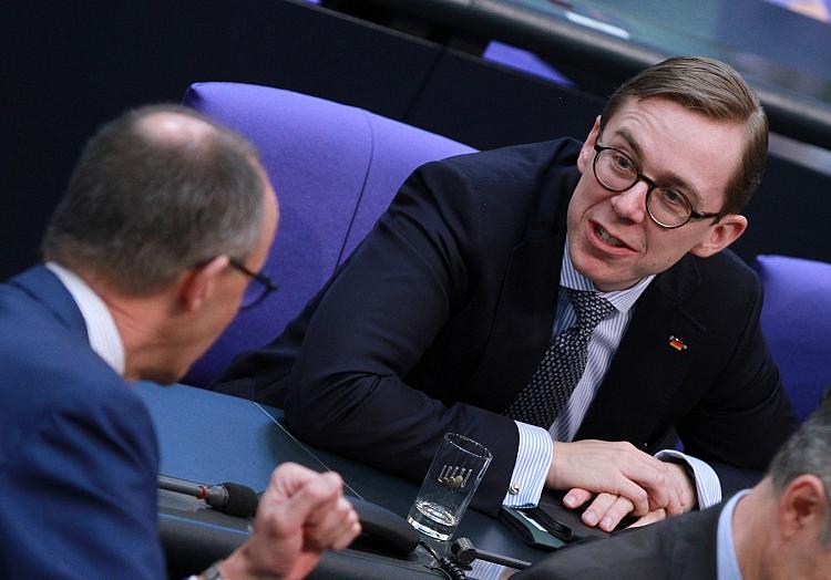 Friedrich Merz und Philipp Amthor (Archiv), via dts Nachrichtenagentur