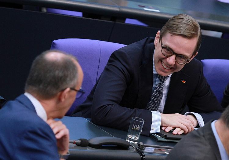 Friedrich Merz und Philipp Amthor (Archiv), via dts Nachrichtenagentur