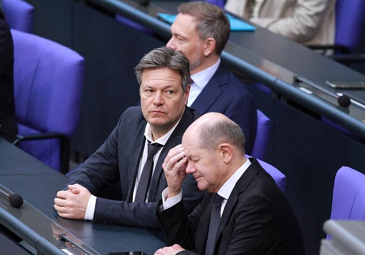 Robert Habeck, Christian Lindner, Olaf Scholz (Archiv), via dts Nachrichtenagentur