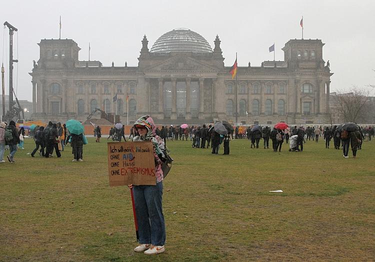 Demo gegen Rechtsextremismus (Archiv), via dts Nachrichtenagentur