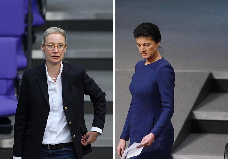 Alice Weidel und Sahra Wagenknecht (Archiv), via dts Nachrichtenagentur