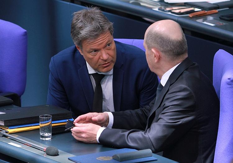 Robert Habeck und Olaf Scholz am 20.03.2024, via dts Nachrichtenagentur
