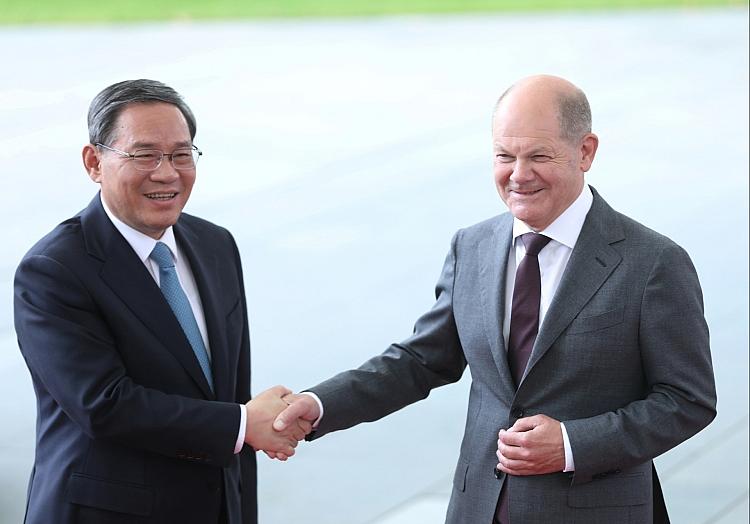 Li Qiang und Olaf Scholz am 19.06.2023, via dts Nachrichtenagentur