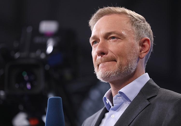 Christian Lindner im Interview mit der ARD am 28.04.2024, via dts Nachrichtenagentur