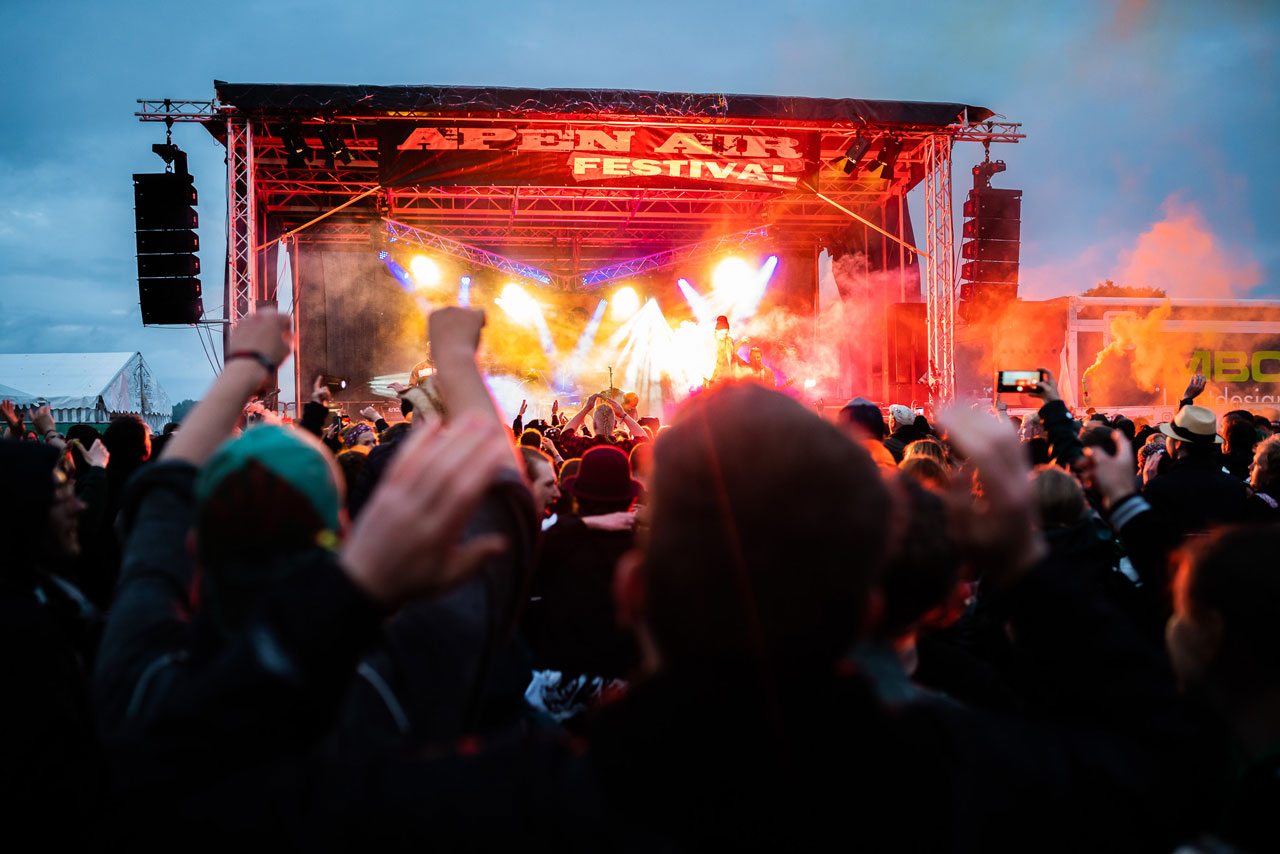 15 Bands spielen in diesem Jahr auf zwei Bühnen.