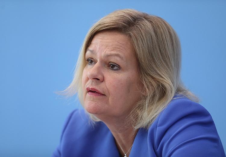 Nancy Faeser (Archiv), via dts Nachrichtenagentur