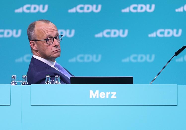 Friedrich Merz beim CDU-Parteitag im Mai 2024, via dts Nachrichtenagentur