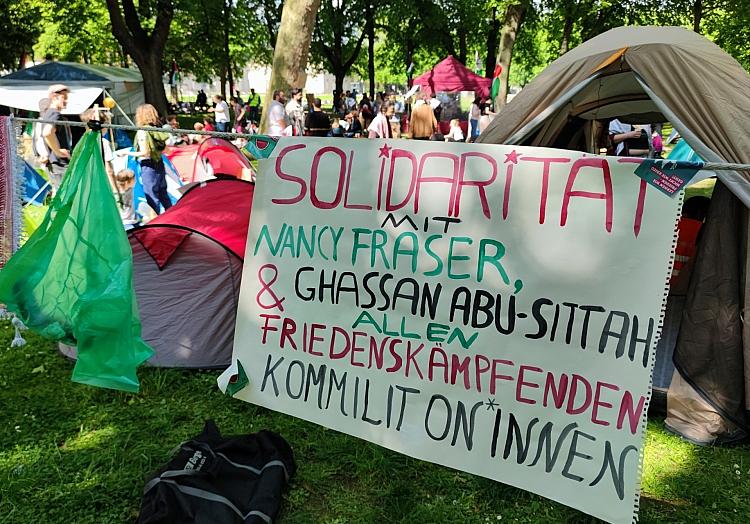 Pro-Palästina Camp an der Uni Bonn (Archiv), via dts Nachrichtenagentur