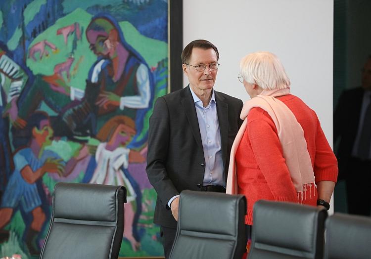Karl Lauterbach und Claudia Roth am 22.05.2024, via dts Nachrichtenagentur