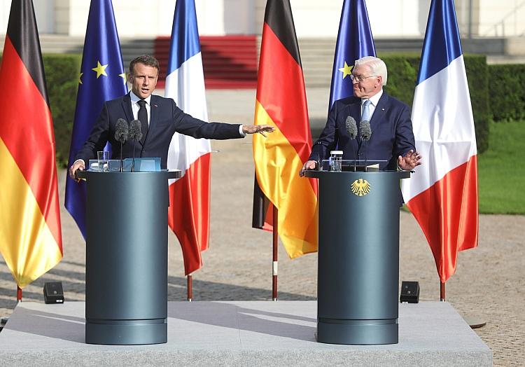 Emmanuel Macron und Frank-Walter Steinmeier am 26.05.2024, via dts Nachrichtenagentur