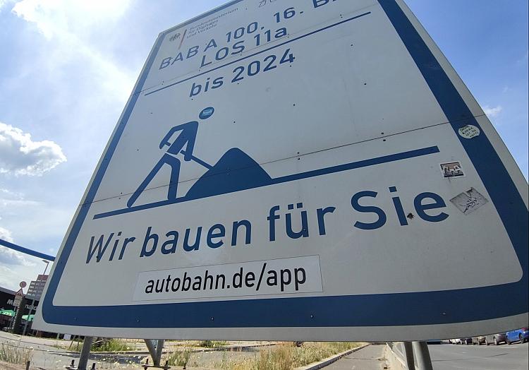 Baustelle A 100 (Archiv), via dts Nachrichtenagentur