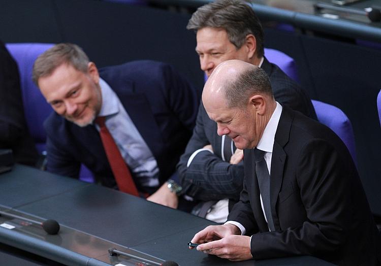Christian Lindner, Robert Habeck, Olaf Scholz (Archiv), via dts Nachrichtenagentur